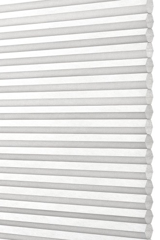 weisser-halbtransparenter-plissee-waben-stoff